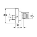 Grohe 45631000 Union Connection Set