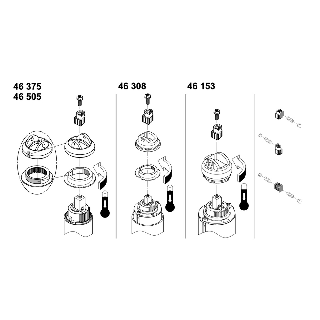 Grohe 46375000 Temperature Limiter Chrome