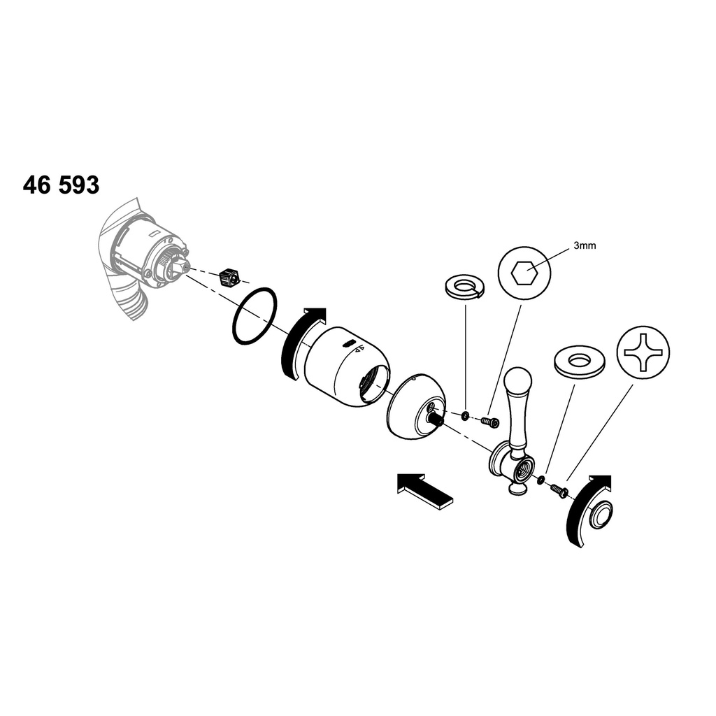Grohe 46593En0 Lever Us Brushed Nickel