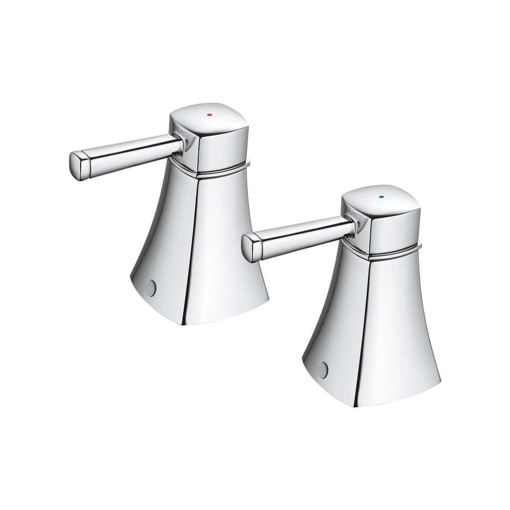 Grohe 48325000 Grandera Pair Of Handles Blue/Red Us