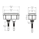 Grohe 49127000 Eurocube Dual Flush Activator