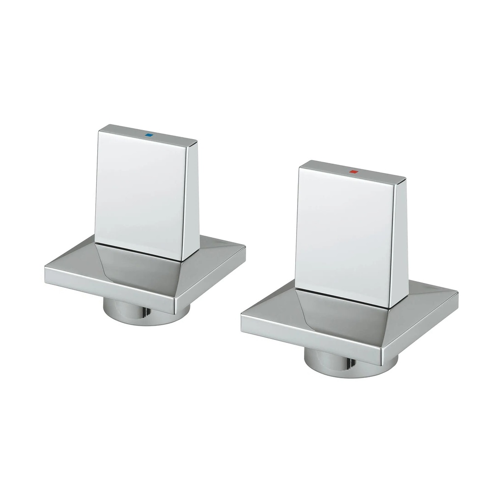 Grohe 48320000 Allure Brilliant Pair Of Handles Bl/Red Grohe Chrome