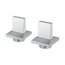 Grohe 48320000 Allure Brilliant Pair Of Handles Bl/Red Grohe Chrome