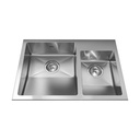 Franke ALBDC182605P-1 Double With Ledge 18 Gauge