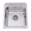 Franke ALBS4406P-1-1 Single With Ledge 18 Gauge