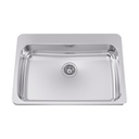 Franke ALBS7806P-1-3 Single With Ledge 18 Gauge