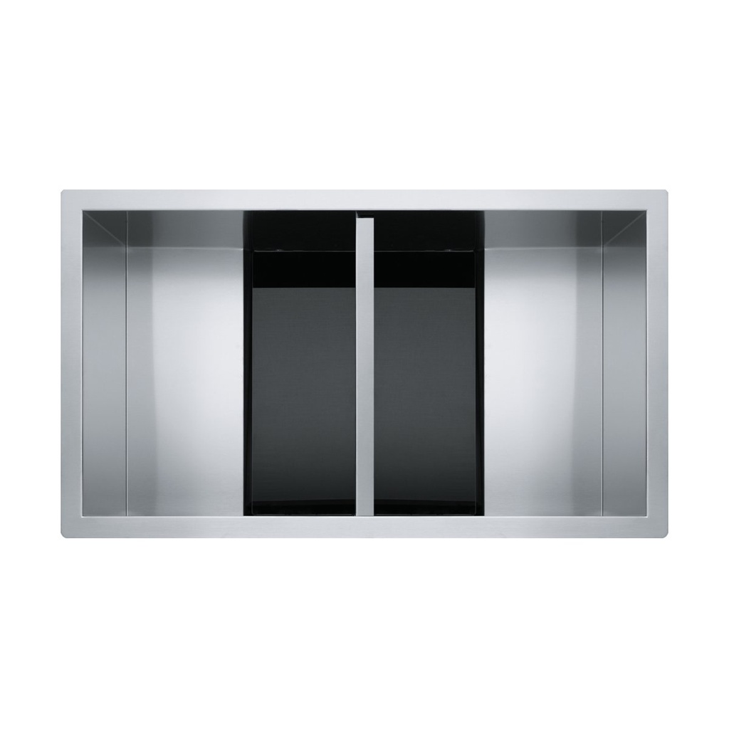 Franke CLV120-33-CA Crystal Um 16G Ss Dbl 36 Cab