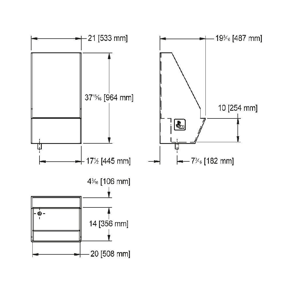 Franke HWS1420P-00-1 Clinical Wash Trough 18Ga 1 Hole