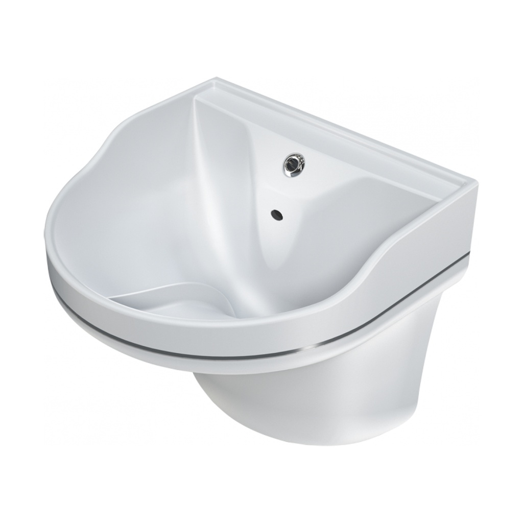 Franke HWSS2321W-00 Medi-Flo Hand Hygiene Sink With Laminar Flow Faucet Solid Surface Material