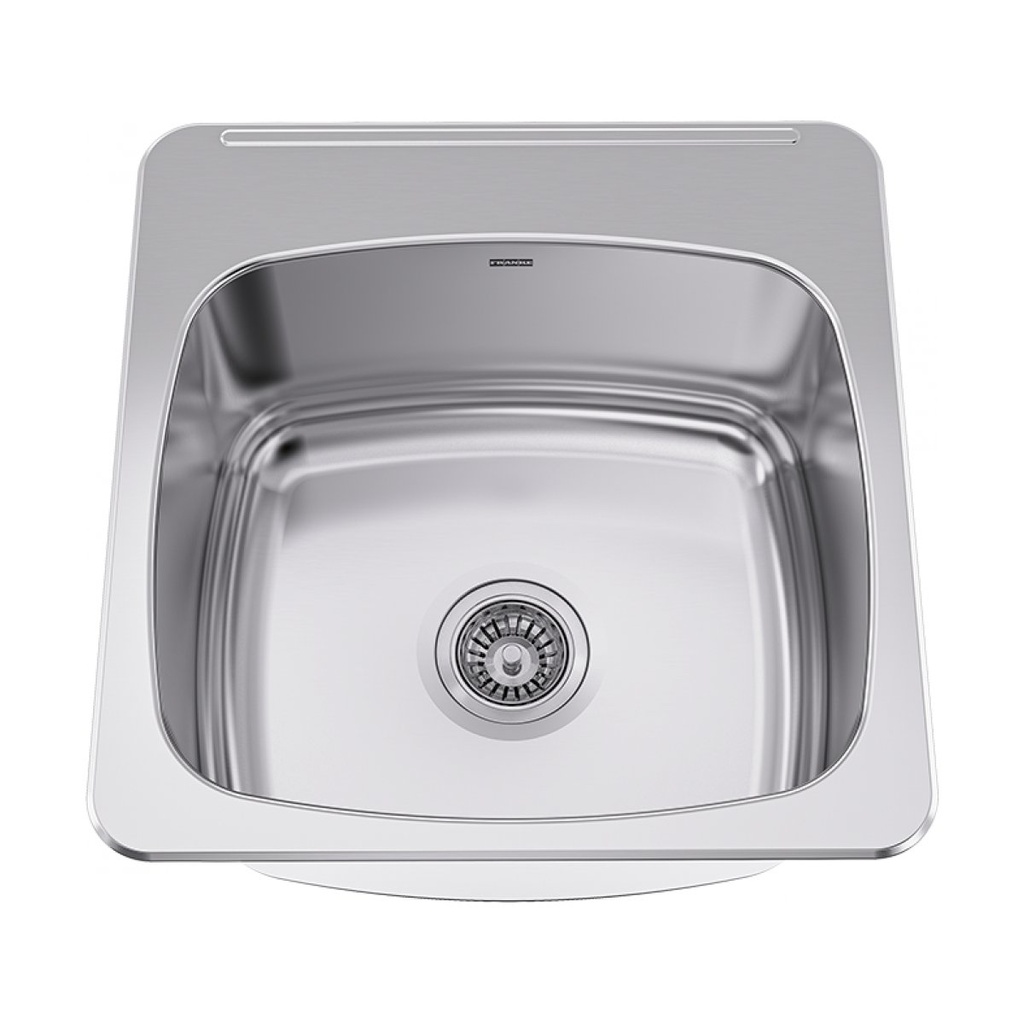 Franke LBS6810-1-1 Single With Ledge 20 Gauge