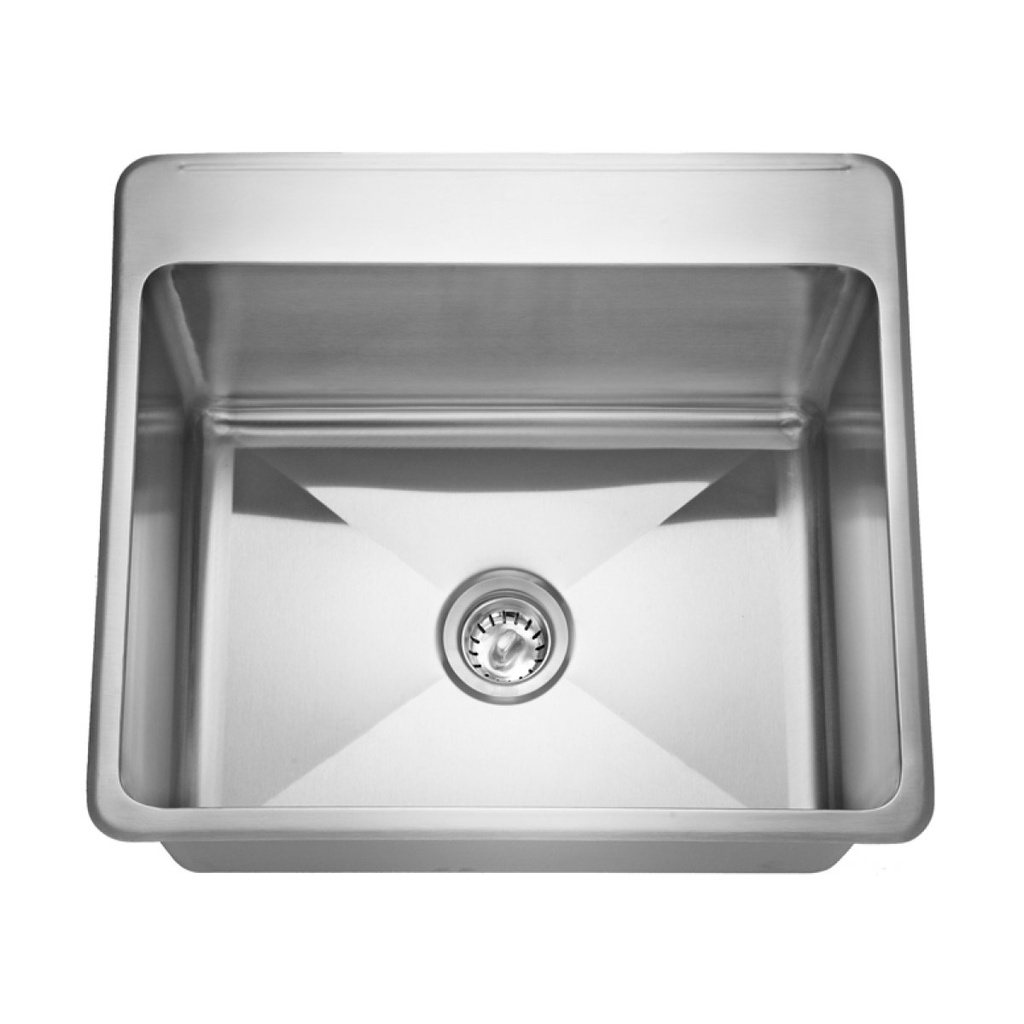 Franke LBS7314P-1-1 Single With Ledge 18 Gauge