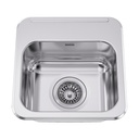 Franke LBS9106-1-2 Single With Ledge 20 Gauge