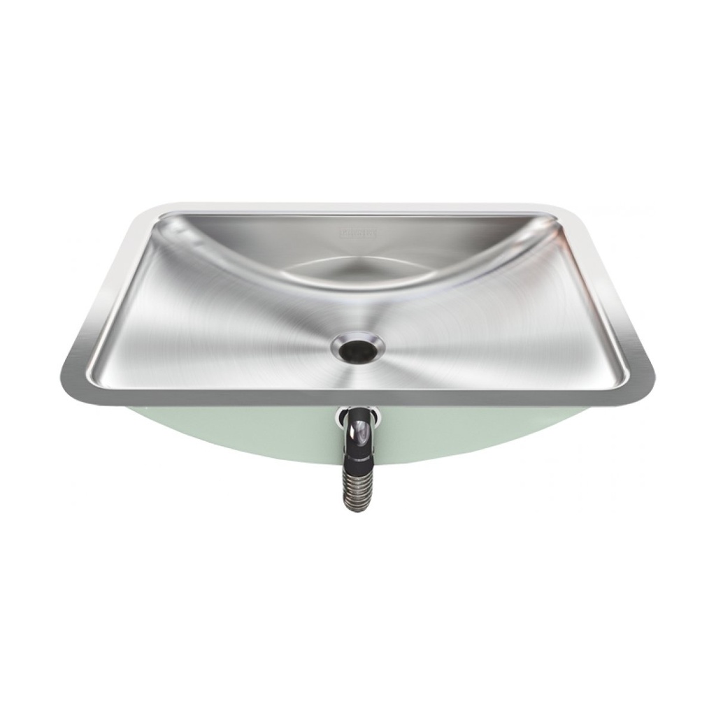 Franke OWB1420U-5 Vanity Undermount 18 Gauge Overflow Rectangular