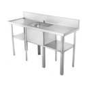 Franke SSS1827DDS Sewage Sampling Left And Right Drainboard