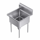 Franke WSL2424-1 World-Class Series 14 Gauge Single Compartment