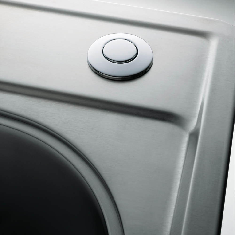 Franke WD3428C Round Disposer Air Switch Chrome