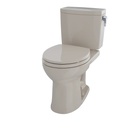 TOTO CST453CUFG#03 Drake Ii 1G Round Front Bowl & Tank C453Cufg+St453U - Bone