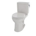 TOTO CST453CUFG#12 Drake Ii 1G Round Front Bowl & Tank C453Cufg+St453U-Sed.Beige