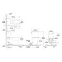 TOTO CST472CUFG#01 Glaston 1G 2PC Bowl & Tank Ct4