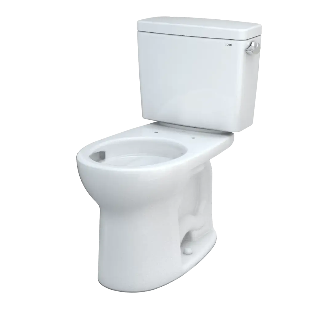 TOTO CST775CEFG#01 Drake 2Pc Round Front Toilet1.28Gpf Cefiontect Cotton