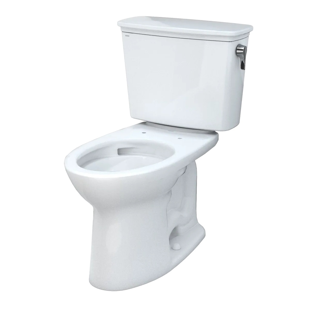 TOTO CST786CEFG#01 Drake Transitional Uh Toilet1.28Gpf Cefiontect Cotton