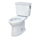 TOTO CST786CEFG#01 Drake Transitional Uh Toilet1.28Gpf Cefiontect Cotton