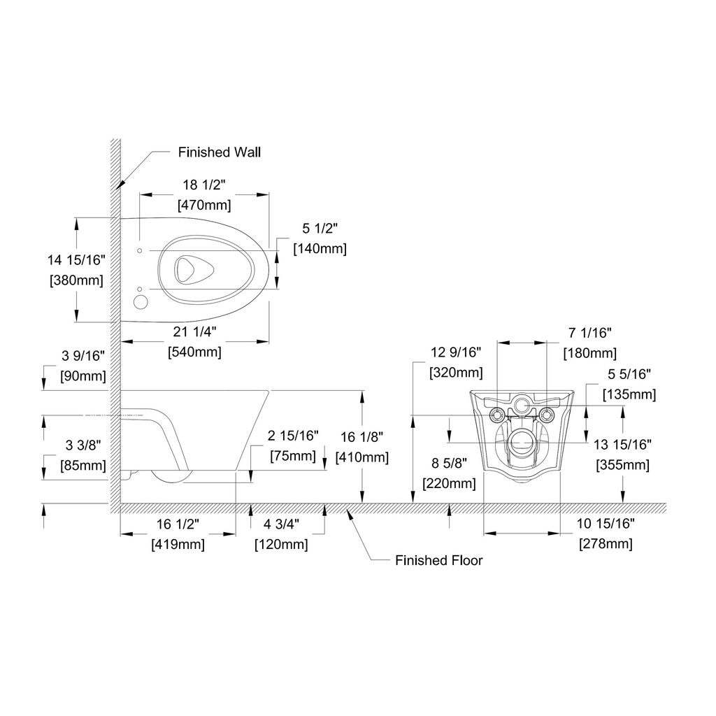 TOTO CWT4264726CMFG#MS Ap Wh Bowl W/ Washlet+ S7 (0.9& 1.28 Gpf)