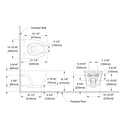 TOTO CWT4264736CMFGA#MS Ap Wh Bowl W/ Washlet+ S7A & Autoflush (0.9 & 1.28 Gpf)