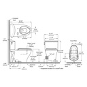 TOTO MS442124CUFG#03 Nexus 1G 2Pc With Ss124 1.0Gpf Bone