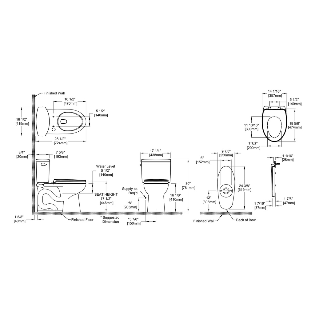 TOTO MS454124CEFG#12 Drake Ii With Ss124 1.28Gpf Sedona Beige