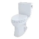 TOTO MS454124CUFRG#01 Drake Ii 1G With Ss124 Right Hand Trip Lever Cotton