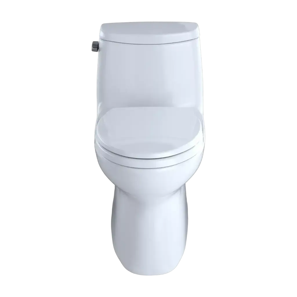 TOTO MS614124CEF#51 1Pc Carlyle II Skirted Tornado Flush Ebony