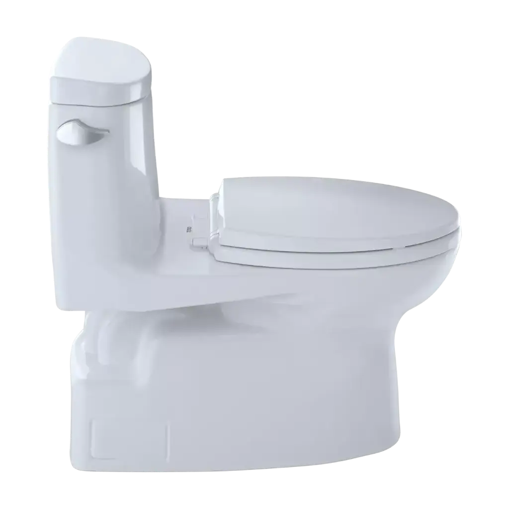 TOTO MS614124CEF#51 1Pc Carlyle II Skirted Tornado Flush Ebony