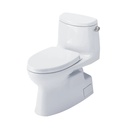TOTO MS614124CEFRG#01 Carlyle II Sk Bowl Tornado Flush Right Hand Tank Cotton