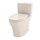 TOTO MS646124CEMFGN#12 Aquia IV One-Piece Elongated Dual Flush 1.28 and 0.9 GPF Universal Height WASHLET+ Ready Toilet with CEFIONTECT Sedona Beige- MS646124CEMFGN#12