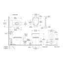 TOTO MS686124CUFG#01 Aurora 1G 1PC Toilet Skirted