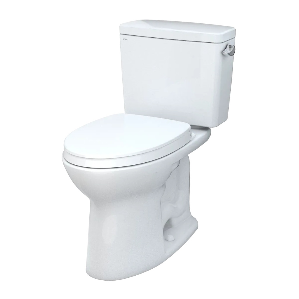 TOTO MS776124CEFG.10#01 Drake 2Pc 10" Toilet W/ Seat1.28Gpf Cefiontect Washlet +