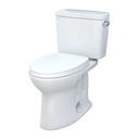 TOTO MS776124CSG#01 Drake 2Pc Toilet W/ Seat1.6Gpf Cefiontect Washlet +