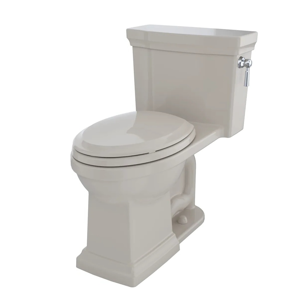 TOTO MS814224CEFG#03 Promenade Ii 1Pc Elongated Uh Cefiontect Tornado - Bone