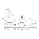 TOTO MS814224CEFG#12 Promenade Ii 1Pc Elongated Uh Cefiontect Tornado - Sed Beige