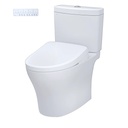 TOTO MW4464736CEMFGN#01 2Pc Aquia Iv Uh W/ Washlet+ S7A (0.9 & 1.28 Gpf)