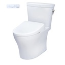 TOTO MW4484726CEMFGNA#01 2Pc Aquia Iv Arc W/ Washlet+ S7 & Autoflush (0.9 & 1.28 Gpf)