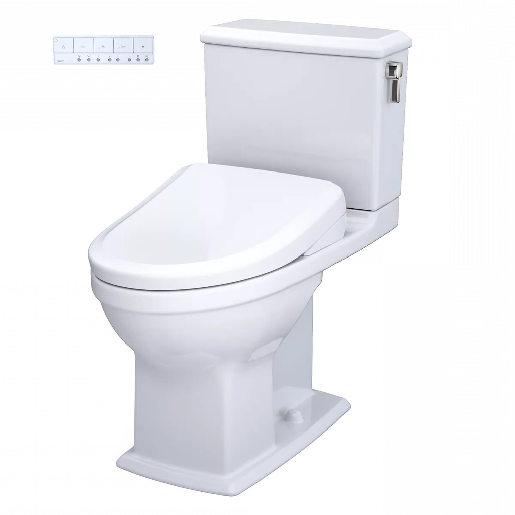 TOTO MW4944724CEMFGA#01 Connelly W/ Washlet+ S7 & Autoflush (0.9 & 1.28 Gpf)