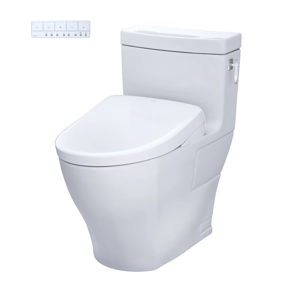 TOTO MW6264726CEFGA#01 Aimes W/ Washlet+ S7 & Autoflush (1.28 Gpf)
