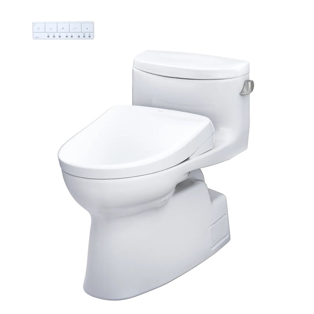 TOTO MW6444726CEFG#01 Carolina Ii W/ Washlet+ S7 (1.28 Gpf)