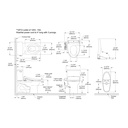 TOTO MW7763346CSG#01 Drake Rh W Washlet S2 1.6GPF