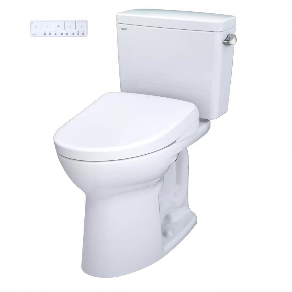 TOTO MW7764726CSFG.10#01 Drake Uh 10" W/ Washlet+ S7 (1.6 Gpf)