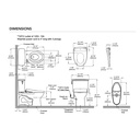 TOTO MW7864736CEGA#01 Drake Transitional Rh W/ Washlet+ S7A & Autoflush (1.28 Gpf)
