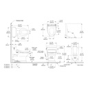 TOTO MW9743446CEFG#01 Guinevere W Washlet S5 1.28G