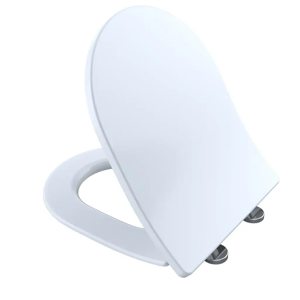 TOTO SS247R#01 Slim D-Shape Soft-Close Seat RP Cotton